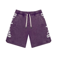 Godspeed Courtside Shorts Grape Wash Purple