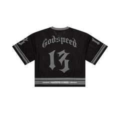 Godspeed First Down Jersey Black Grey