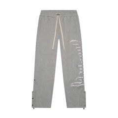 Godspeed Grey Silver Satin Sweatsuit Hoodie & Sweatpants Set