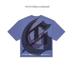 Godspeed Man in the Mirror Tee Sapphire