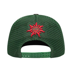 Godspeed Neo Trucker Hat Green Yellow Red