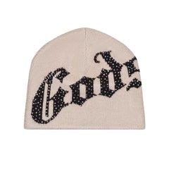Godspeed OG Logo Studded Beanie Bone