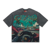 Godspeed Power Steering Grey Wash Tee