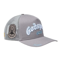 Godspeed Trucker Hat Cool Grey