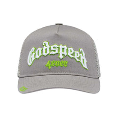 Godspeed Trucker Hat Grey Lime