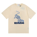 Rhude Leopard Graphic Short Sleeve Tee