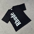 Rhude Vertical Big Logo Oversized Short Sleeve T‑Shirt