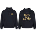 1. Gallery Dept Dept de la Galerie Black Hoodie