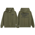 Gallery Dept Hollywood CA Olive Hoodie