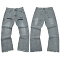 Gallery Dept. Zipper Pocket Accent Light Wash Denim Jeans