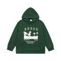 RHUDE Thousand Palms Desert Oasis Graphic Hoodie Forest Green