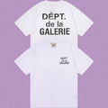 Gallery Dept. DÉPT. de la GALERIE Short Sleeve T-Shirt - White/Black