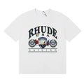 Rhude USA Sailing Nautical Crest Oversized Short Sleeve T‑Shirt