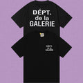 Gallery Dept. DÉPT. de la GALERIE Short Sleeve T-Shirt - Black
