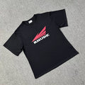 Rhude Red Arrow Logo Oversized Short Sleeve T‑Shirt