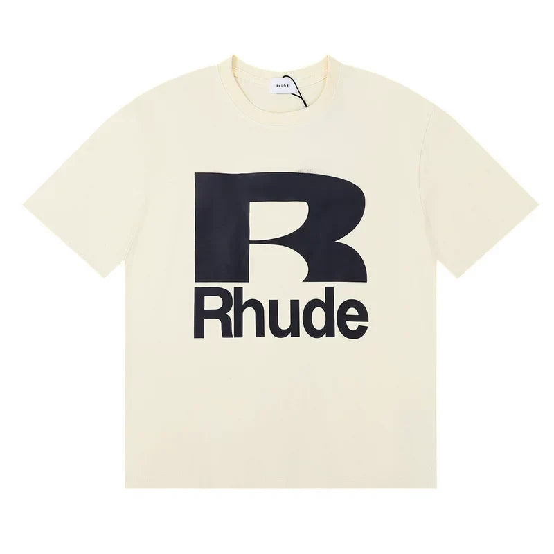 Rhude Classic Big R Logo Short Sleeve Tee