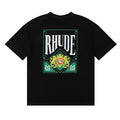 Rhude Crest Logo Back Print Oversized Tee