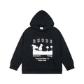 RHUDE Thousand Palms Desert Oasis Graphic Hoodie Black