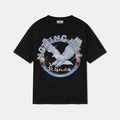 Rhude Nothing Hill Eagle Graphic Oversized T‑Shirt Black