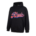 RHUDE Rhude Tour Script Logo Hoodie Black