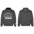 Gallery Dept. Charcoal Hoodie – “PROPERTY OF” Distressed Print
