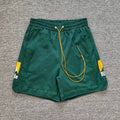 Rhude Side Graphic Nylon Casual Shorts