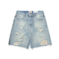 Gallery Dept. Distressed Ripped Denim Shorts