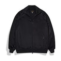 Needles Style Embroidered Butterfly Tonal Stripe Track Jacket - Black