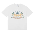 Rhude Cannes Sardines Fish Retro Nautical White Oversized T‑Shirt