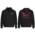 Gallery Dept. Red Logo Hoodie