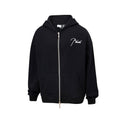 Rhude Script Logo Full Zip Hoodie