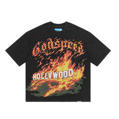 Godspeed Hollywood Inferno Tee Black
