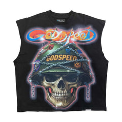 Godspeed Badges of Honor Sleeveless Tee Black