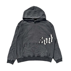 Godspeed Big Logo Grey Wash Hoodie