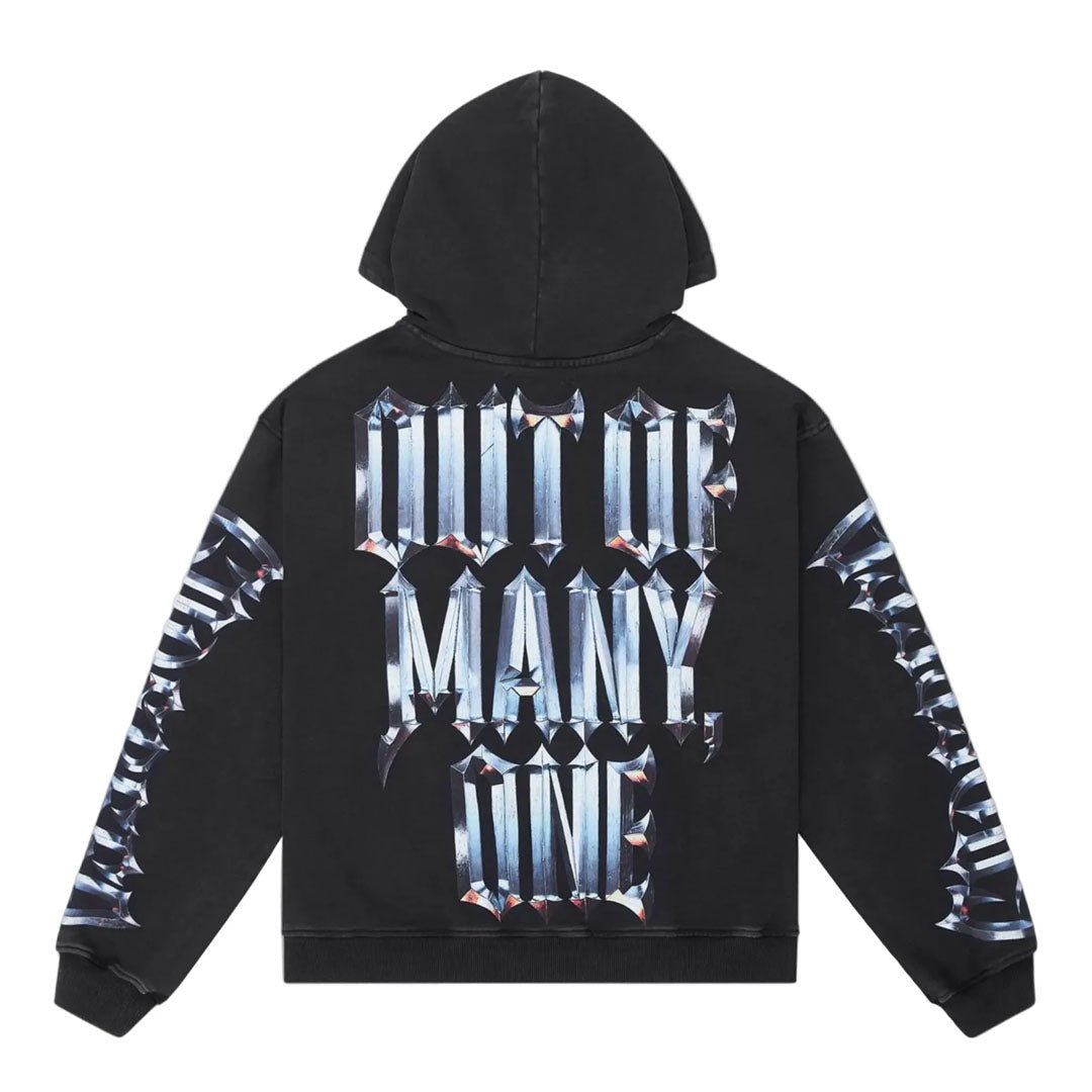 Godspeed Chrome Motto Hoodie Black Wash