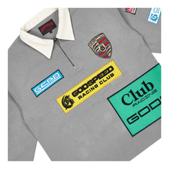 Godspeed GRC Quarter Zip Polo Grey