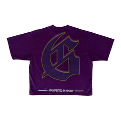 Godspeed Man In The Mirror Tee Purple Grape