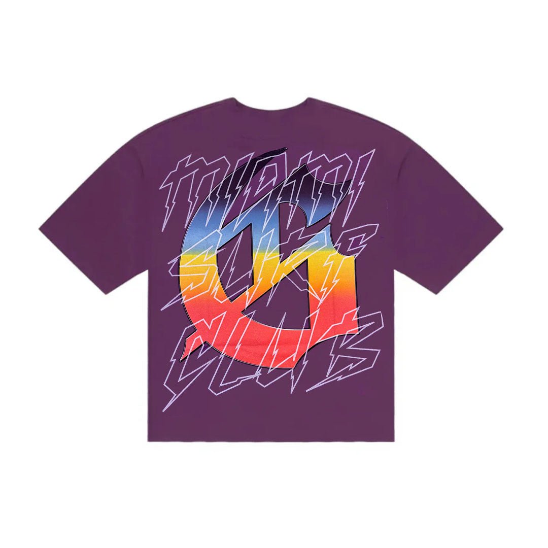 Godspeed Miami Surf Club Tee Purple