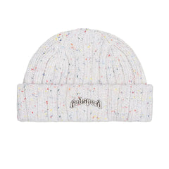 Godspeed OG Logo Emblem Beanie Birthday Cake White