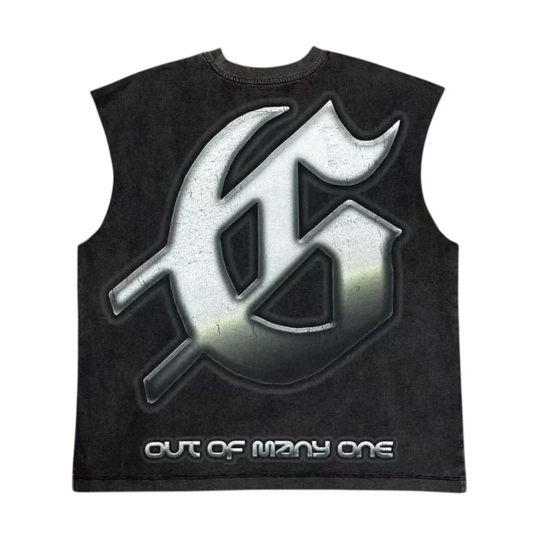Godspeed Sunken Liberty 2 Sleeveless Tee Black