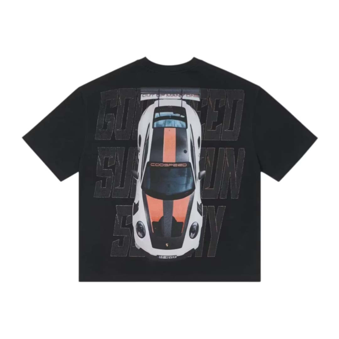 Godspeed Track Mode Miami Superrun Black Tee