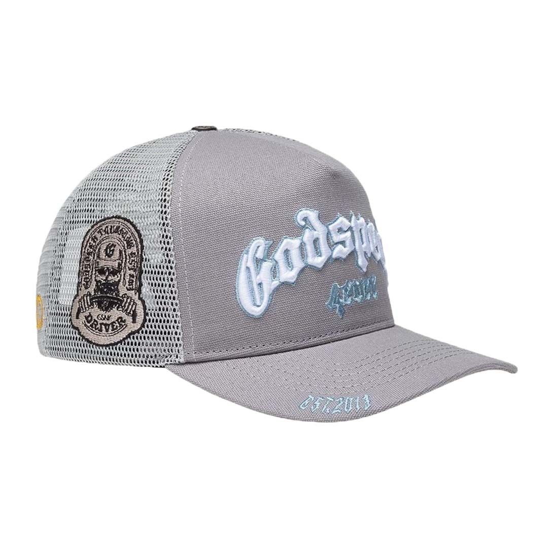 Godspeed Trucker Hat Cool Grey