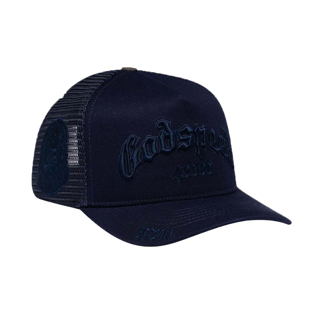 Godspeed Trucker Hat Midnight Navy