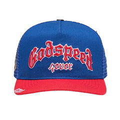 Godspeed Trucker Hat Red Blue