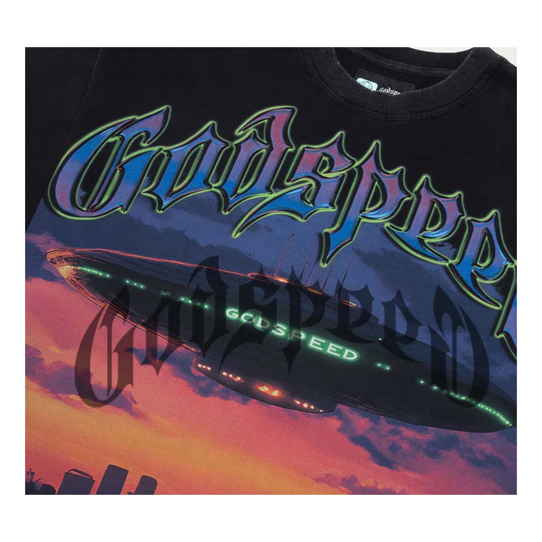 Godspeed U.A.P. Tee Black