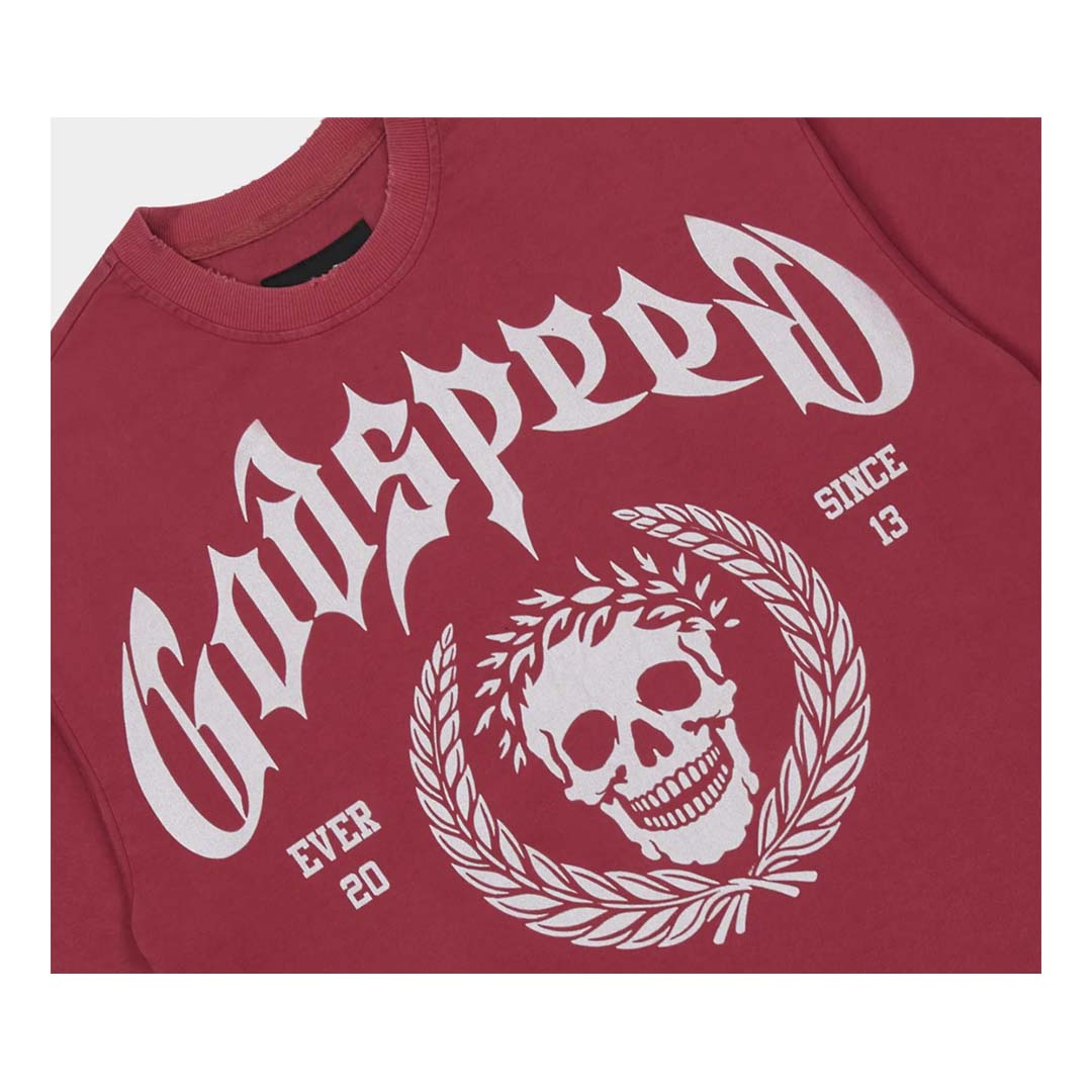 Godspeed Victor Crest Tee Red